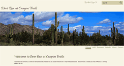 Desktop Screenshot of deerruncanyontrails.com